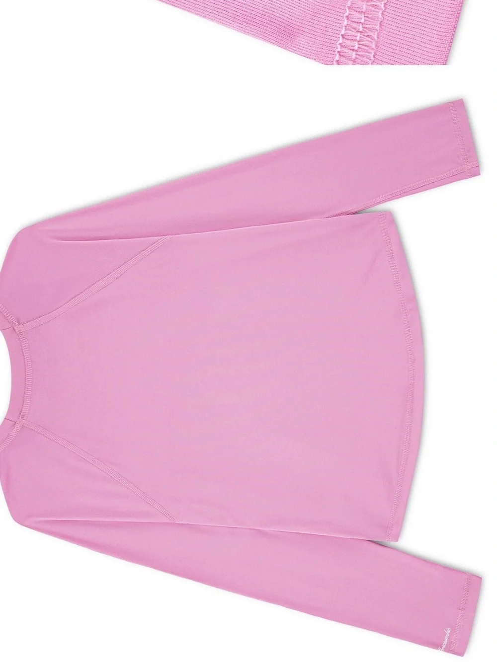 Girls Just Wanna Have Sun Pink Rash Guard Swim Top
